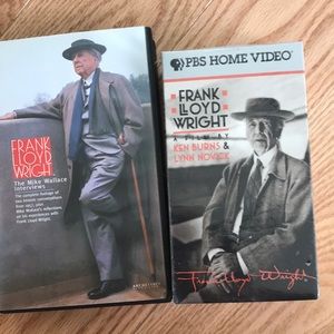Frank Lloyd Wright vhs bundle